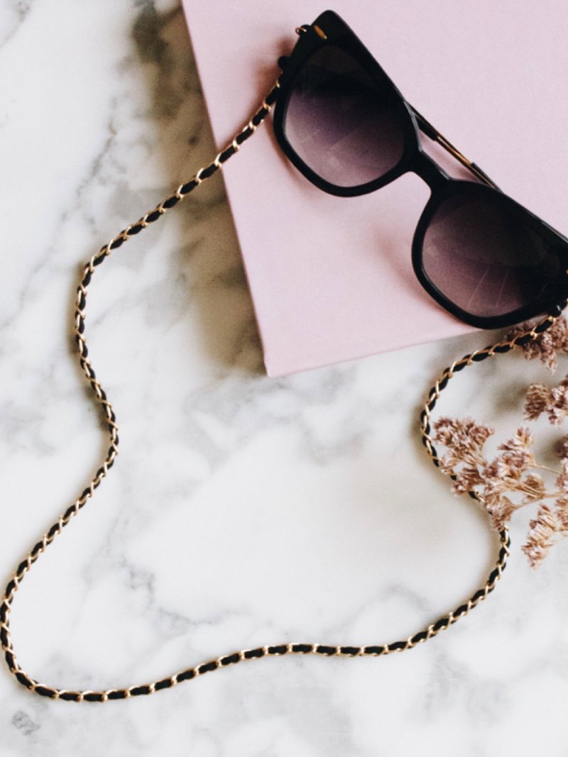 澳洲Sunny Cords 经典白Classy-C 帽链|眼镜链|口罩链|air pods链 - 长链 - 其他金属 