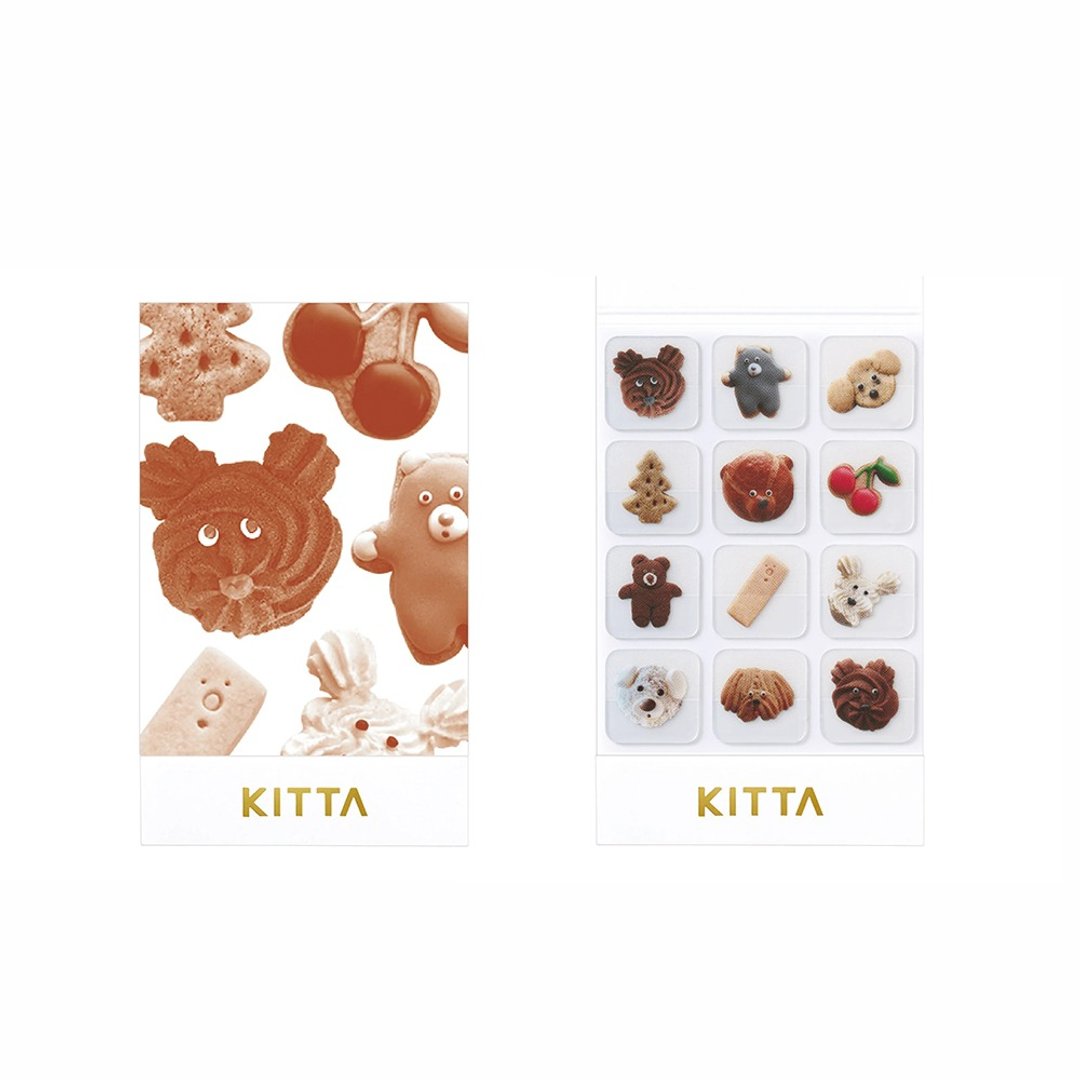【KING JIM】KITTA随身携带和纸胶带  Clear透明 甜点 (oyaMADE设 - 贴纸 - 纸 多色