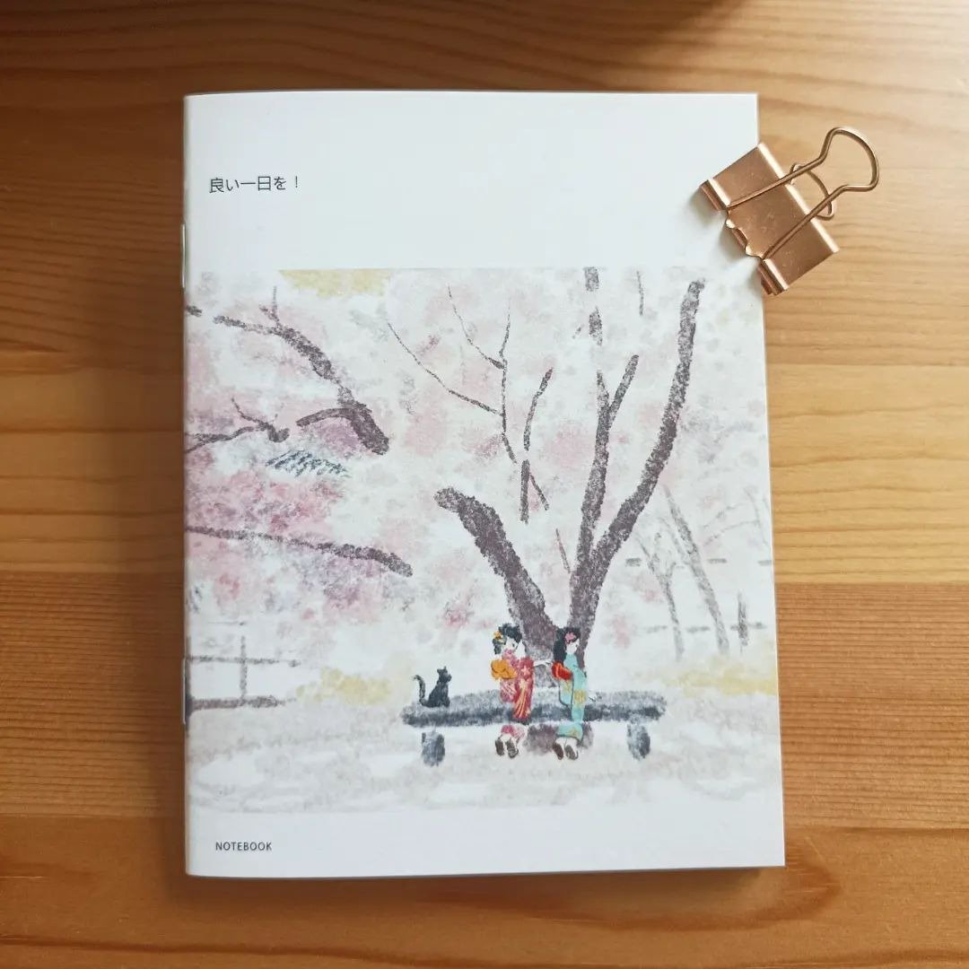 京都樱花 / 空白 / A6 / 笔记本 / 书写 / 画画 / 手帐 / 日记本 - 笔记本/手帐 - 纸 粉红色