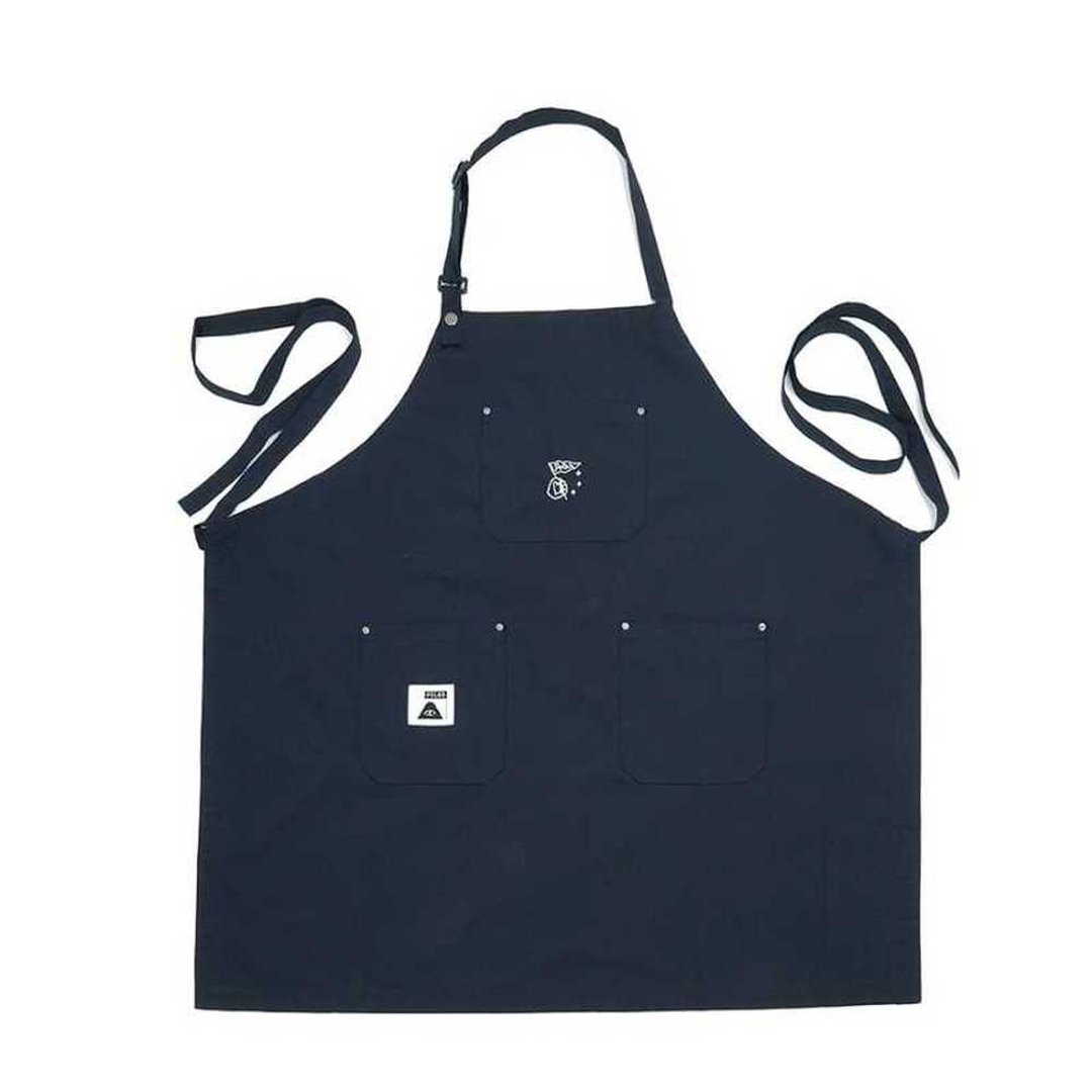 POLER CT RP 2WAY BBQ APRON 防撕裂多用途时尚工作围裙 深蓝 - 围裙 - 其他材质 蓝色