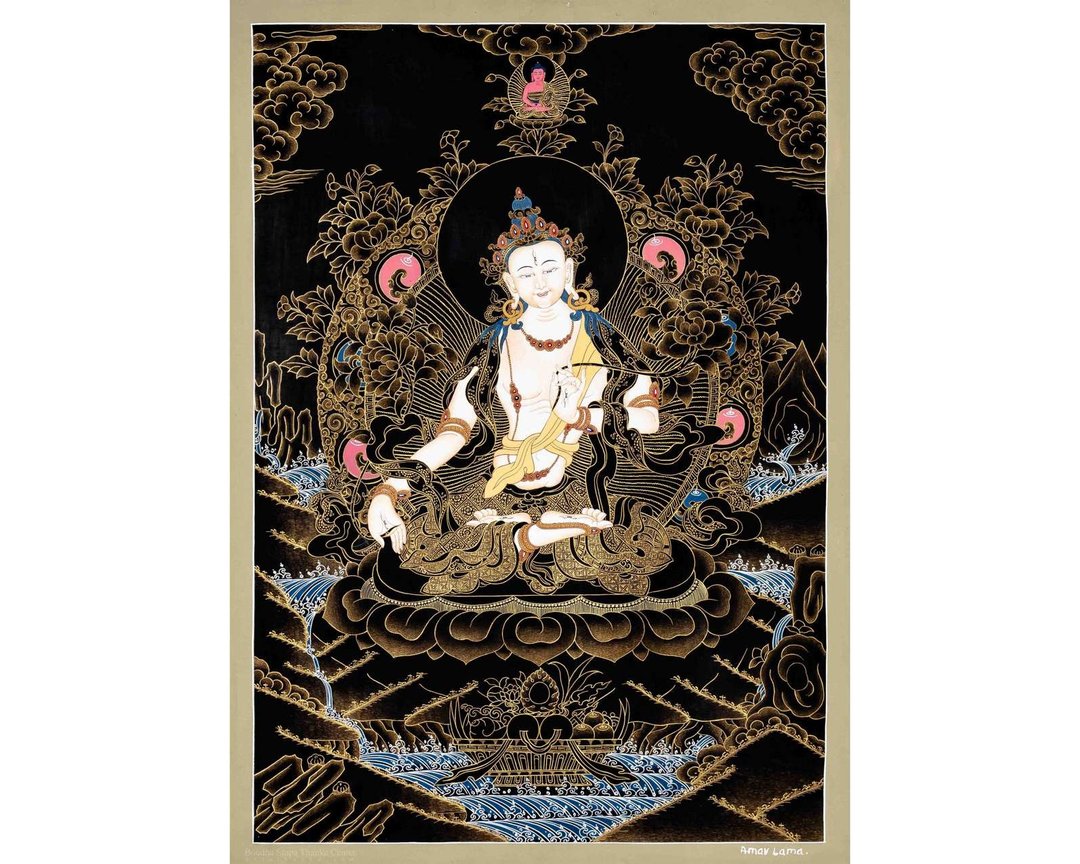 传统白度母 – 佛教唐卡 - 墙贴/壁贴 - 其他材质 多色