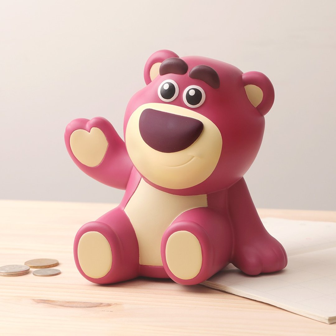 迪士尼熊抱哥造型存钱筒- 正版授权 Disney Toy Story玩具公仔 - 储蓄罐 - 塑料 多色