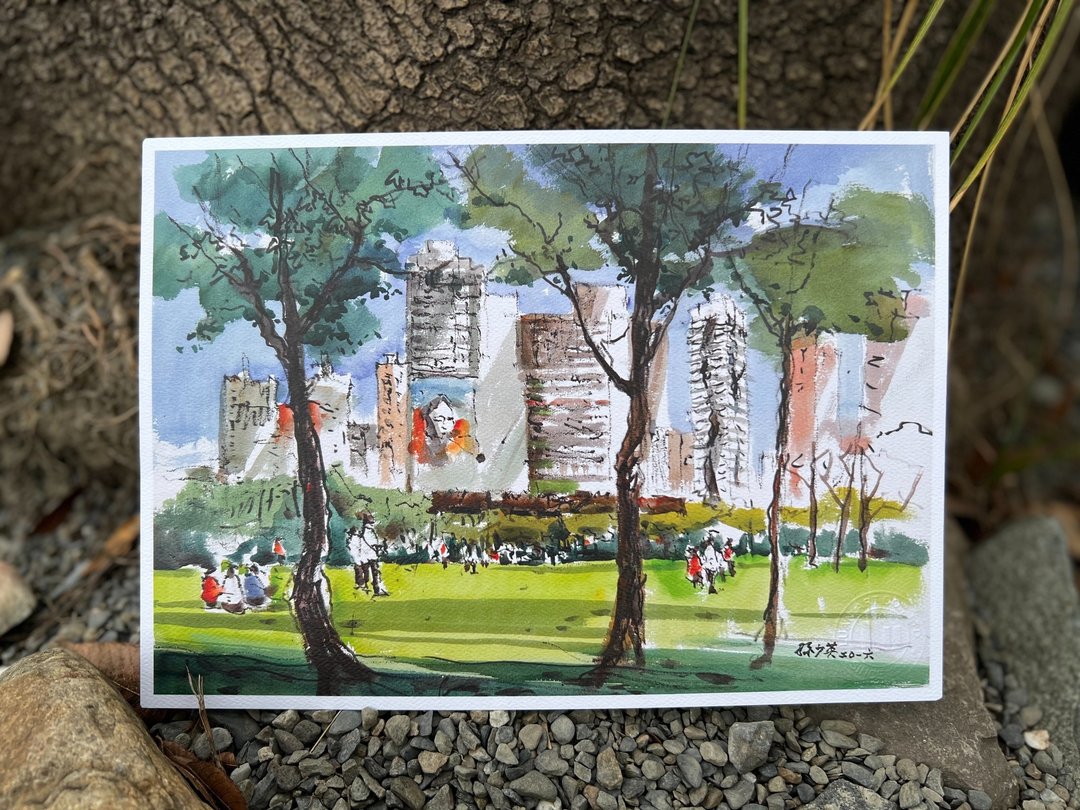 风景艺术微喷-台中草悟道系列 市民广场 - 其他 - 纸 多色
