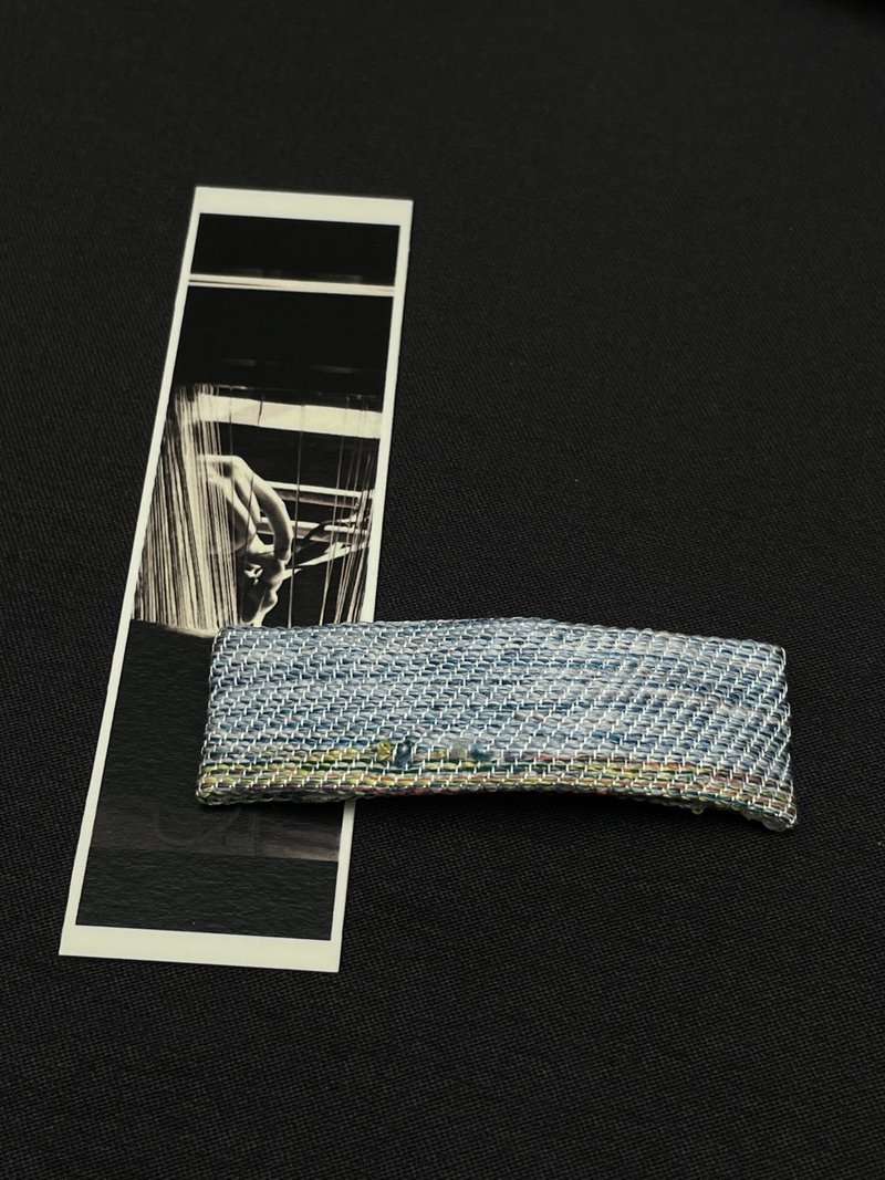 织间 手织蚕丝发夹 - 发饰 - 丝．绢 