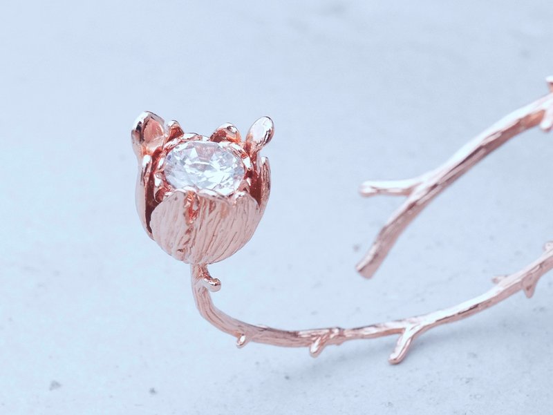 爱 - 玫瑰金色 *手环 - 手链/手环 - 其他金属 金色