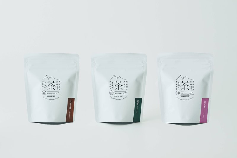 日本茶3入组 茶包款 可加购礼盒 - 煎茶 焙茶 和红茶 - 茶 - 新鲜食材 