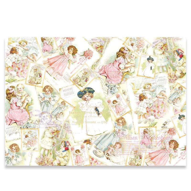 甜梦 包装纸 / 手帐纸 / 25张 A4 尺寸 - 其他 - 纸 