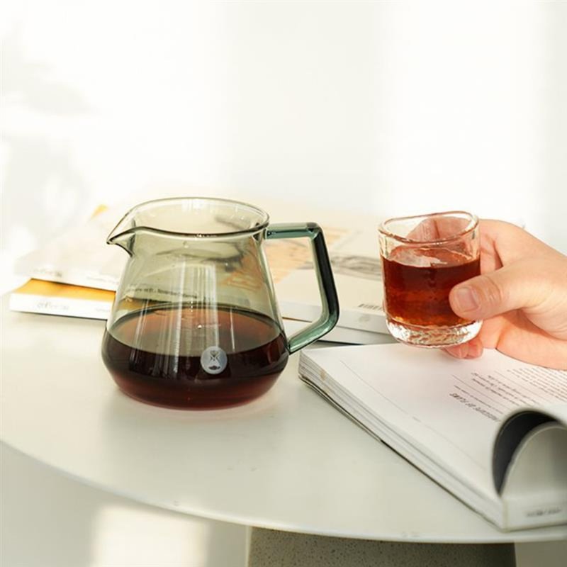 Timemore 泰摩咖啡 玻璃分享壶 黛黑 360ml 600ml 现货 - 咖啡壶/周边 - 玻璃 