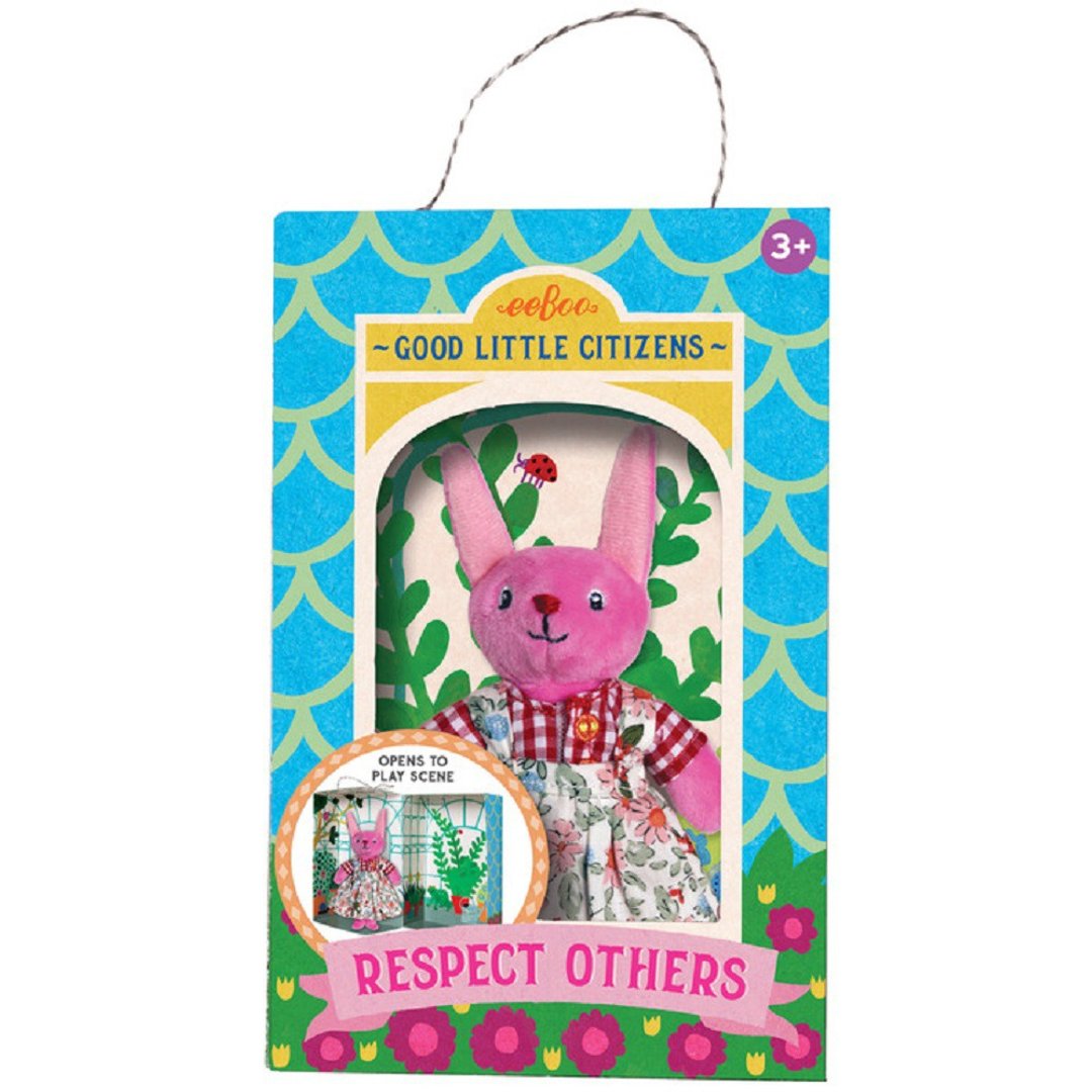 eeBoo 小小好市民 - 小兔子 Respect Others -  Bunny - 桌游/玩具 - 纸 粉红色