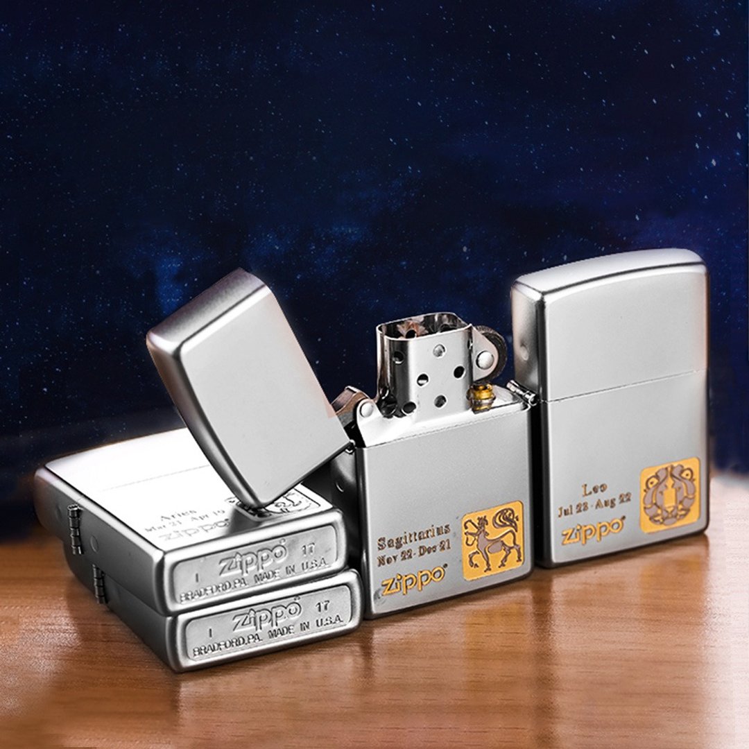 【ZIPPO官方旗舰店】十二星座联名系列 - 其他 - 铜/黄铜 银色
