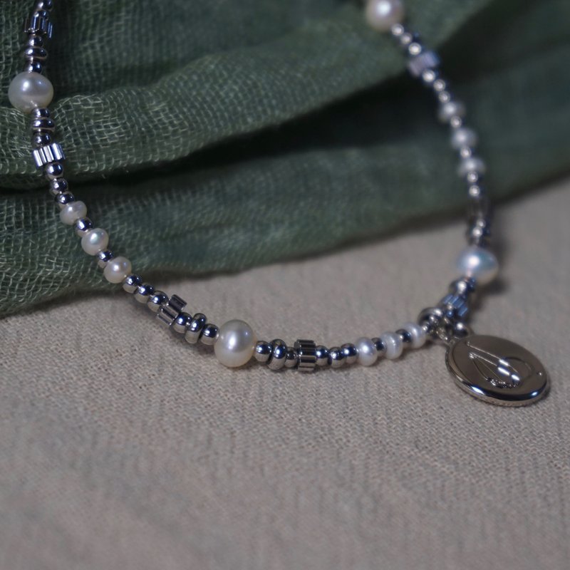 ll MODO 设计款淡水珍珠手链 ll 淡水珍珠手链 BR-00006 - 手链/手环 - 珍珠 白色