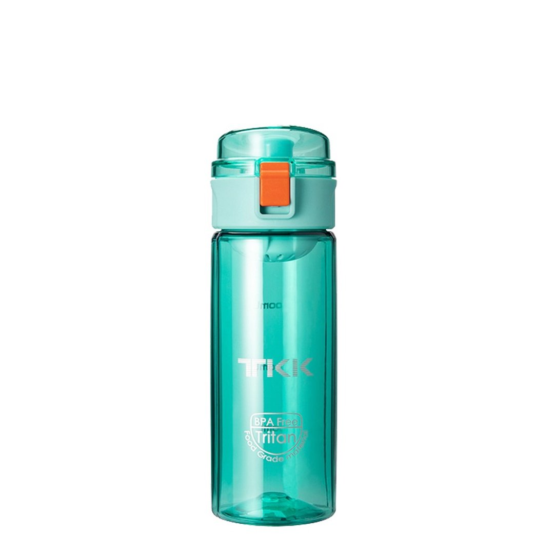 【TKK】美国进口Tritan辛格系列 手提式 运动水壶450ML-青海蓝 - 水瓶/水壶 - 其他材质 蓝色