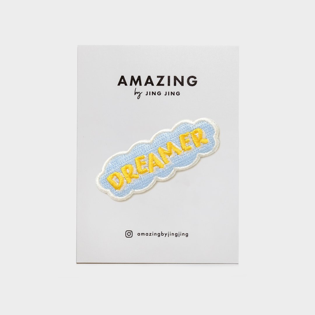Sticker布贴 - DREAMER - 徽章/别针 - 绣线 多色
