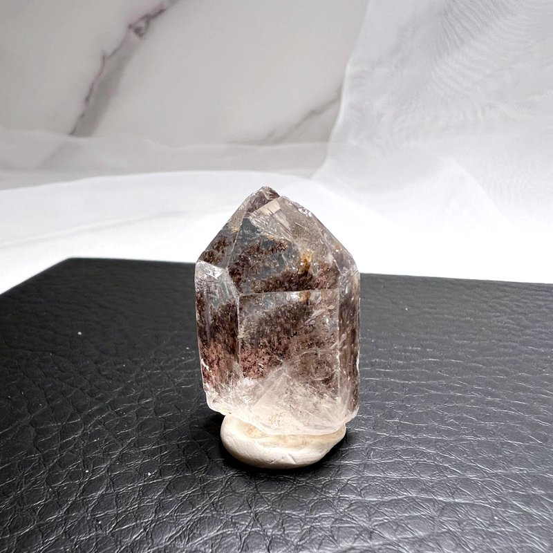 山境紫幽。原皮原矿 一图一物 摆件 疗愈 l 紫幽灵原石 l - 摆饰 - 水晶 多色