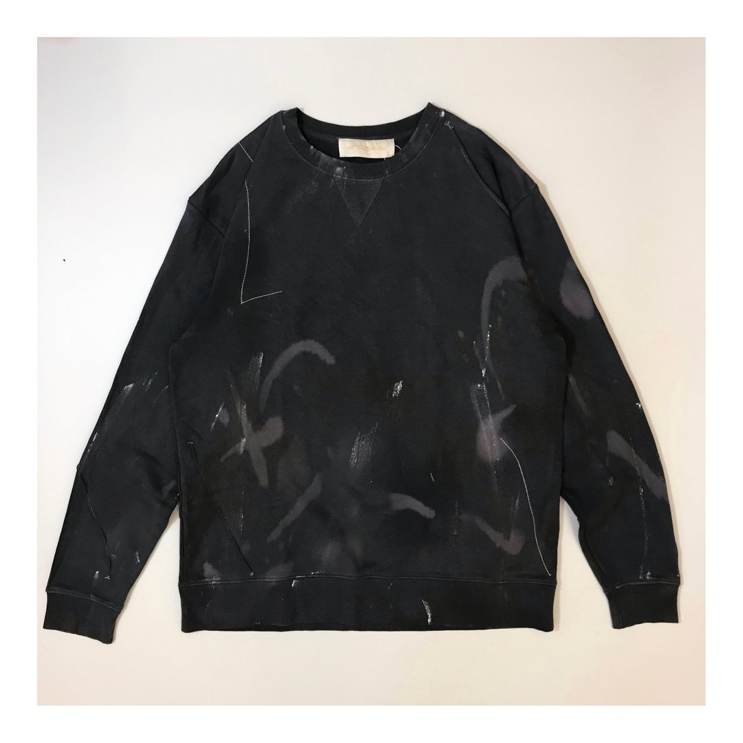 咻咻手绘长袖T恤 - 男装上衣/T 恤 - 棉．麻 多色