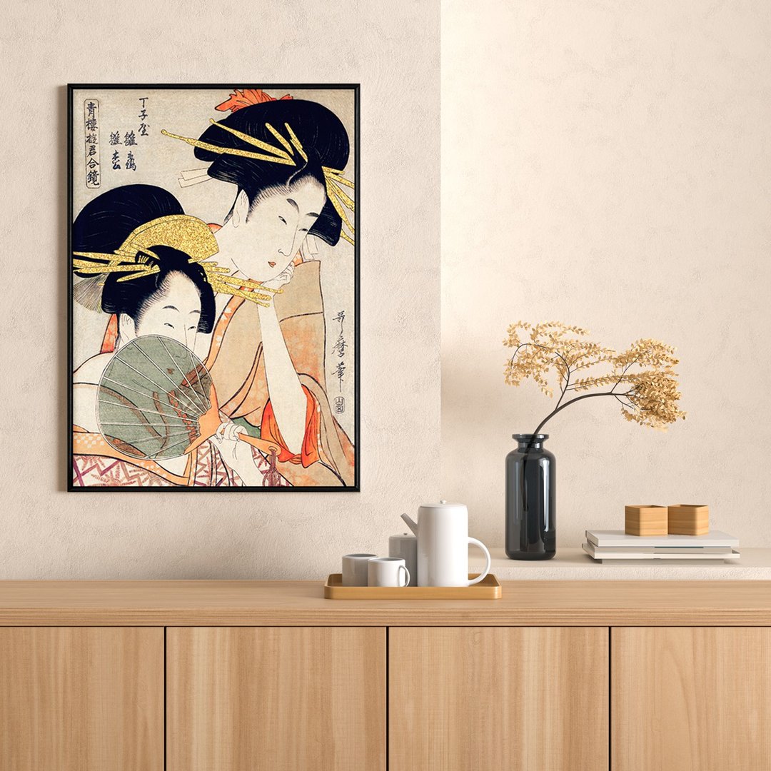 浮世绘 • 艺妓I - 日本文化挂画/浮世绘/居酒屋布置/日式挂画 - 海报/装饰画/版画 - 其他材质 多色