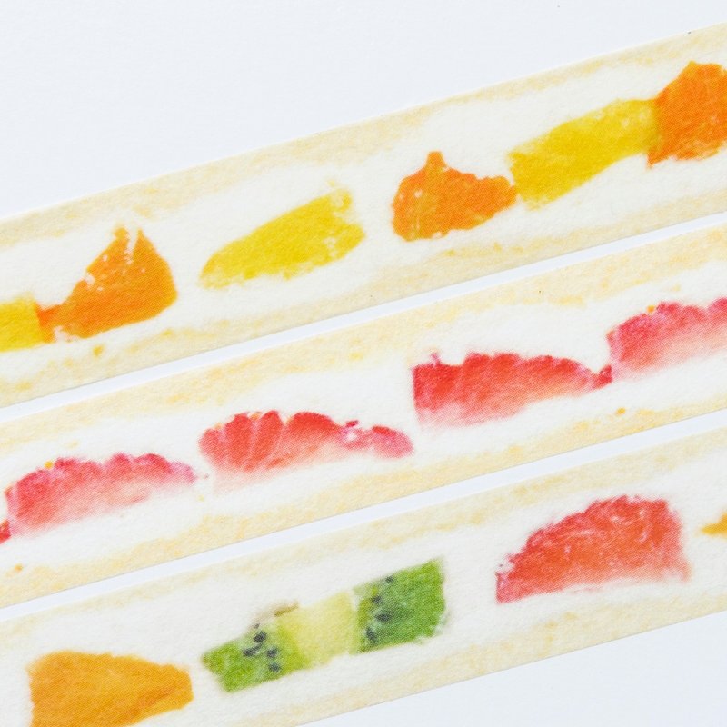 水果三明治屏蔽胶带 3 件套 - 纸胶带 - 纸 