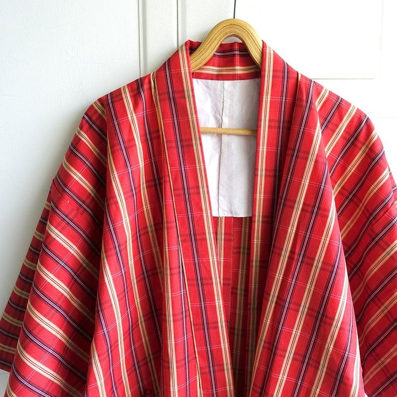 │Slowly│日本古董-轻和服外套N6│古着.vintage.复古.文艺. - 女装休闲/机能外套 - 其他材质 多色
