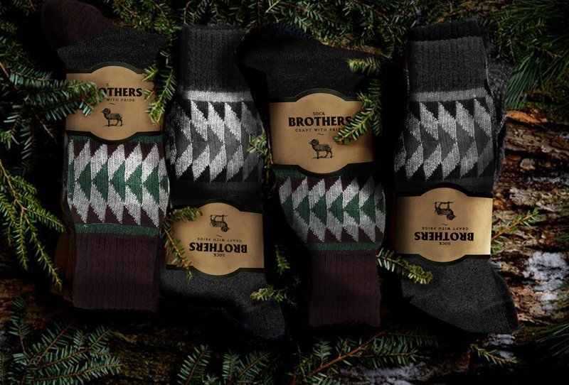 可以连续穿14天不洗而没有异味的袜子 - 家居旅行的必需品 - 袜子 - 羊毛 多色