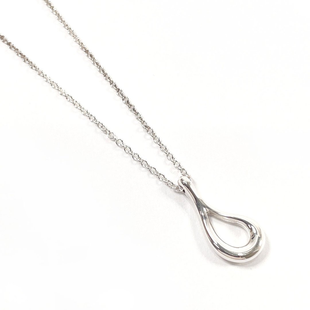 【日本直送・近全新】蒂芙尼 TIFFANY&Co. 项链 坠饰 经典泪滴项链 - 项链 - 纯银 银色