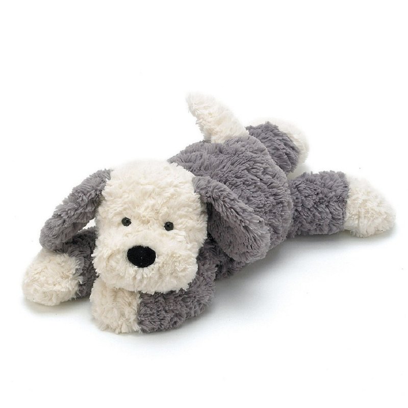 Tumblie Sheep Dog 趴趴狗/ 牧羊犬 (15cm x 11cm x 36cm) - 玩偶/公仔 - 聚酯纤维 灰色