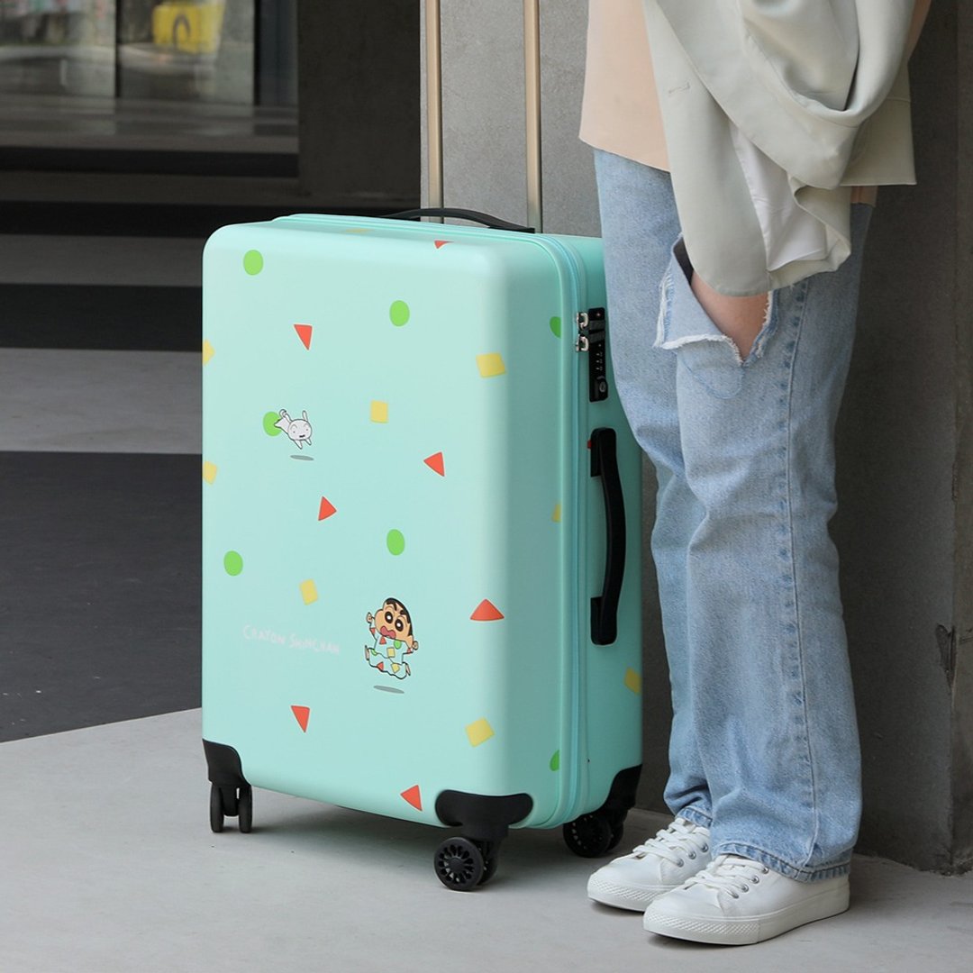 蜡笔小新行李箱 睡衣24寸-正版授权 旅行箱 蜡笔小新 行李箱 24寸 - 行李箱/行李箱保护套 - 其他材质 多色
