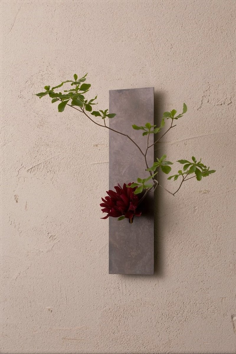 花器 l 妙手生花(迷你)-墨彩 - 花瓶/陶器 - 铜/黄铜 咖啡色
