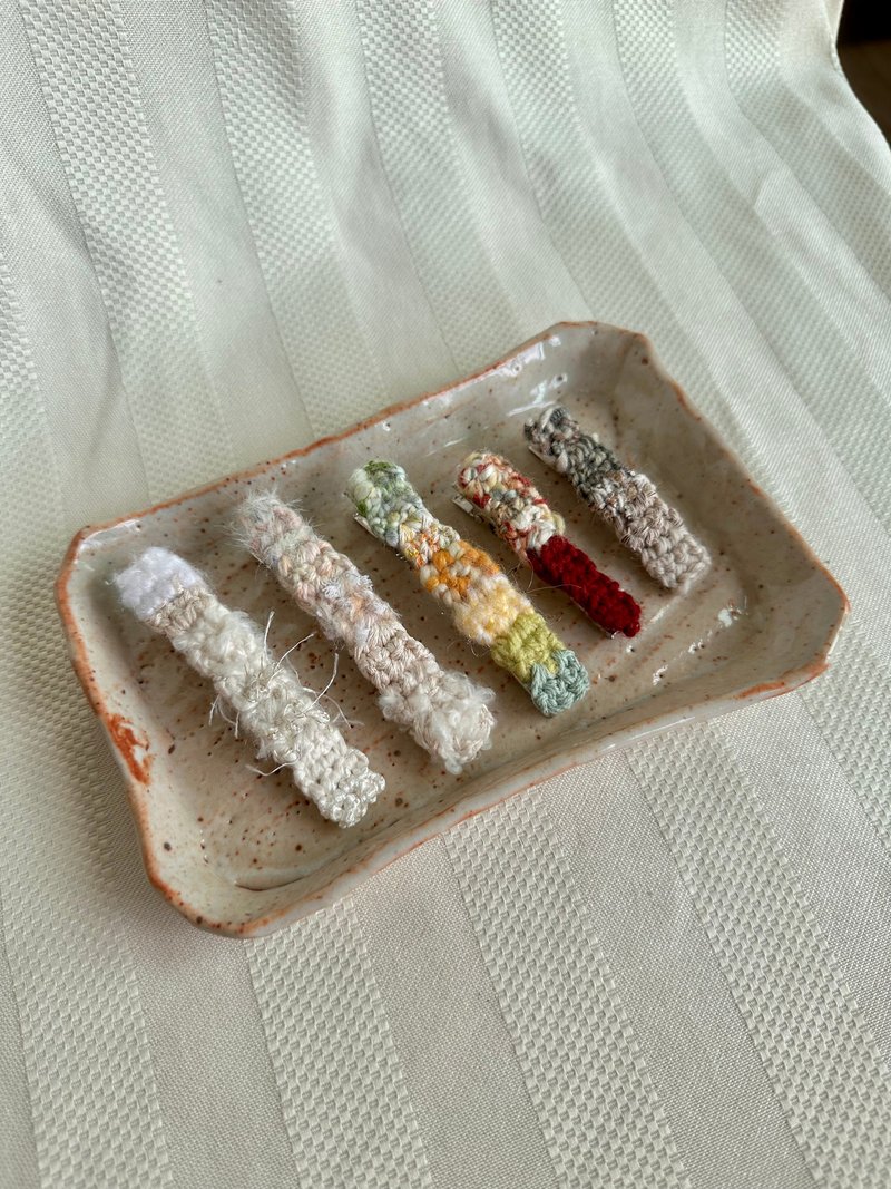 编织发夹 - 发饰 - 其他材质 多色