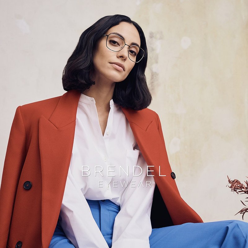【BRENDEL】布兰德尔 德国时尚女性金属几何大框眼镜 902365 - 眼镜/眼镜框 - 其他金属 多色