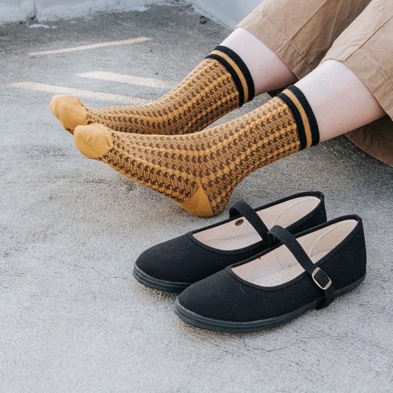 公主袜 Miel Soleil 蜂蜜 - 女款休闲鞋 - 棉．麻 多色