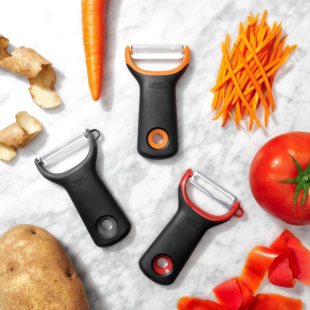 【凉夏备餐】OXO Y型刨丝刀(切丝器/刨丝器) - 厨房用具 - 不锈钢 黑色