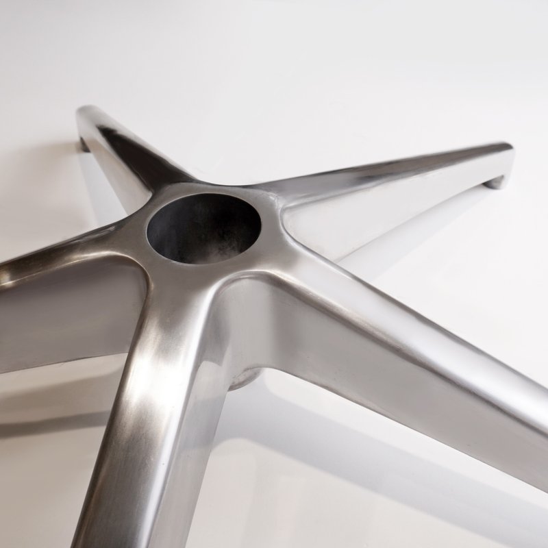 电脑椅五脚爪架,铝合金办公椅脚,通过美国家具BIFMA认证 - 其他家具 - 铝合金 银色