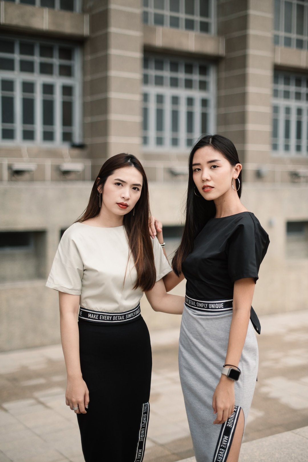 Bow Tie Crop - 女装上衣 - 其他材质 卡其色
