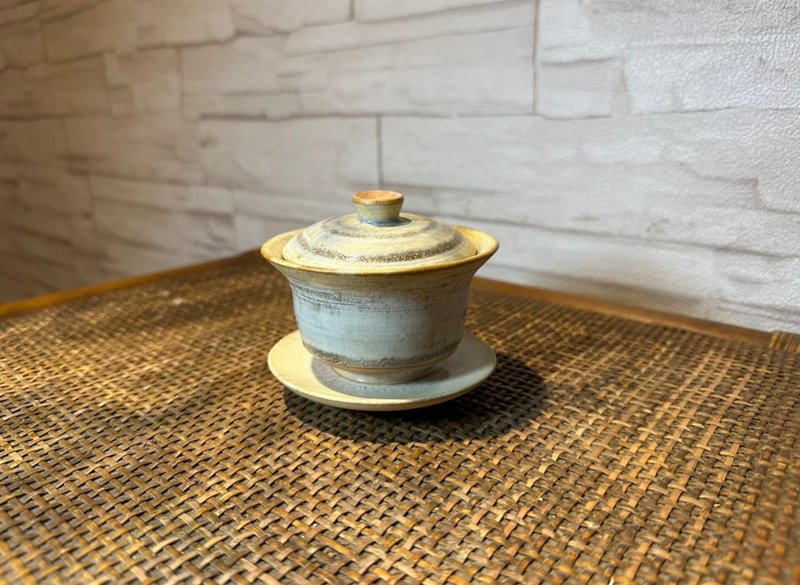 白釉盖碗 - 茶具/茶杯 - 瓷 白色