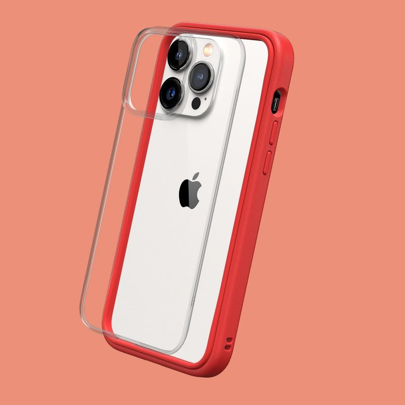 Mod NX边框背盖两用手机壳-红 for iPhone 14系列 - 手机配件 - 塑料 红色