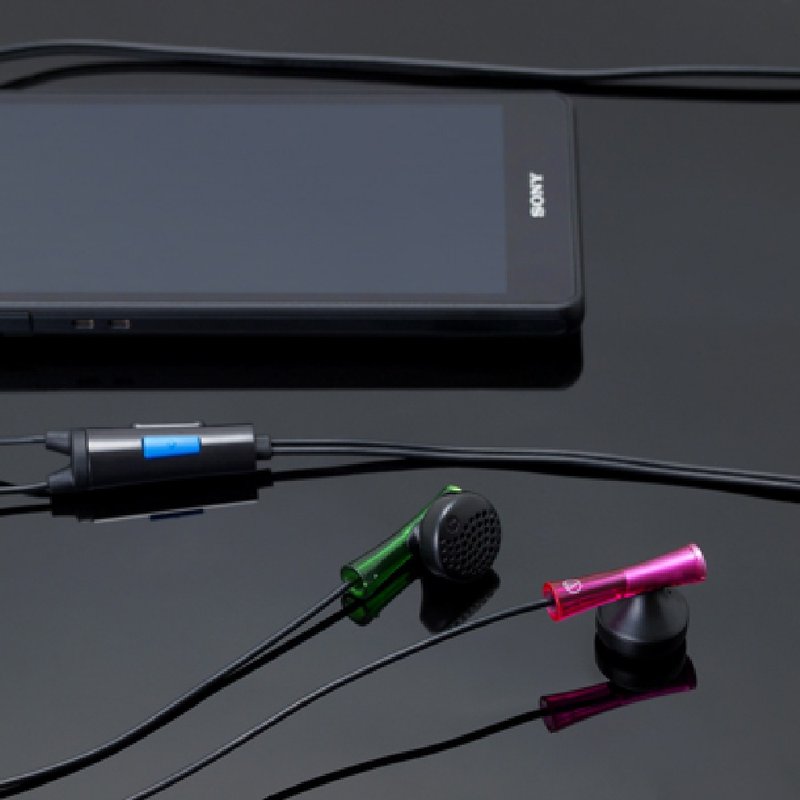 铁三角│ATH-J100iS 智慧型手机用耳塞式耳机 红绿 - 耳机 - 其他金属 