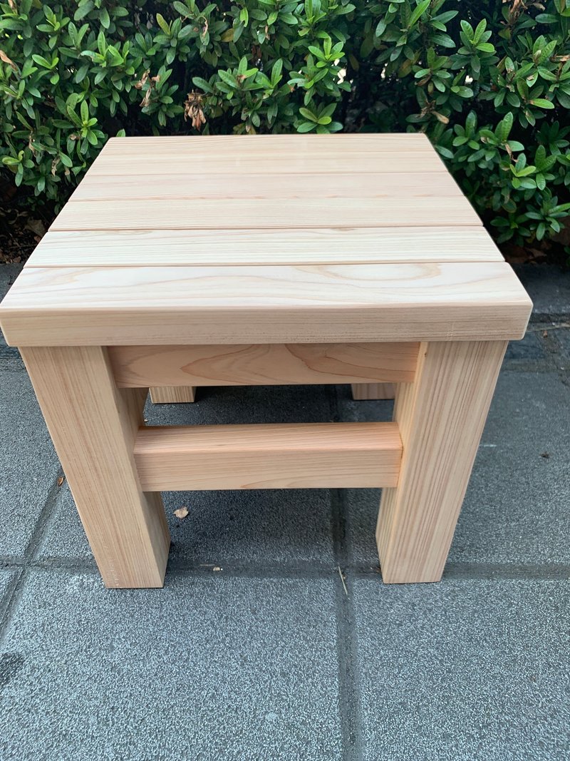 台湾桧木手工小凳子五板椅 - 椅子/沙发 - 木头 