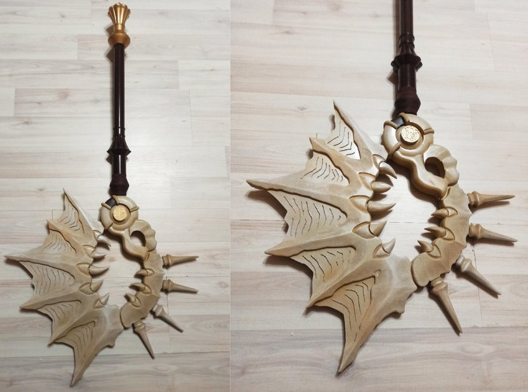 Fire Emblem Three Houses Edelgard Cosplay Amyr Axe IN STOCK - 其他 - 其他材质 金色