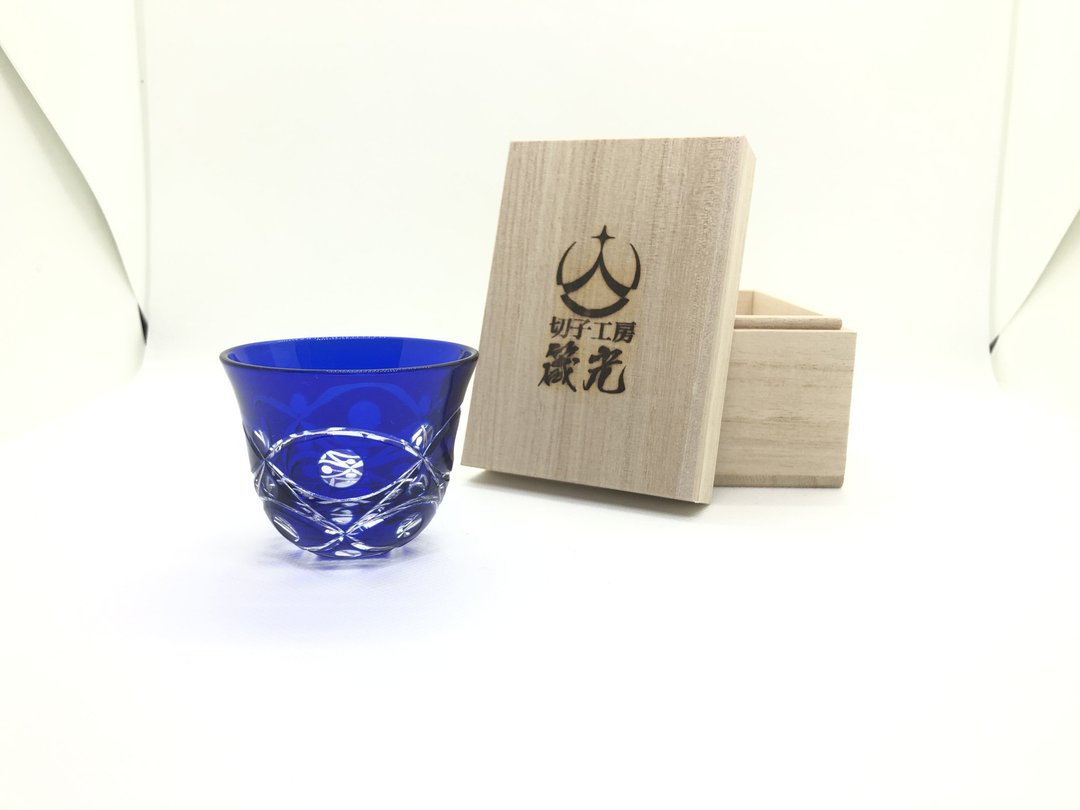 Guinomi / Clairvoyant - 酒杯/酒器 - 玻璃 蓝色