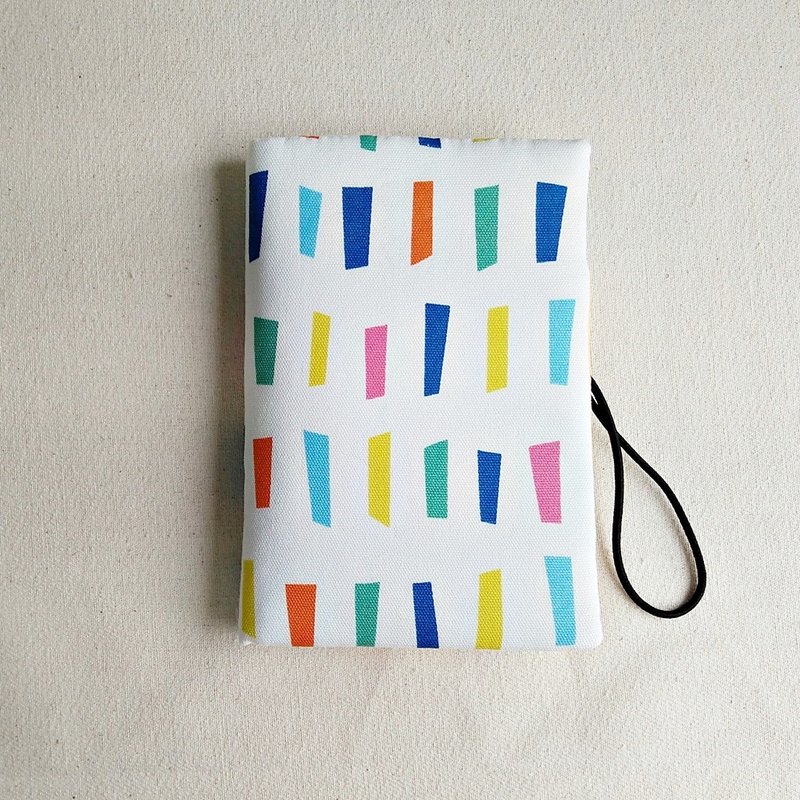 Feliz & Recap [ 彩格子 ] 护照夹 棉 印花 - 护照夹/护照套 - 棉．麻 