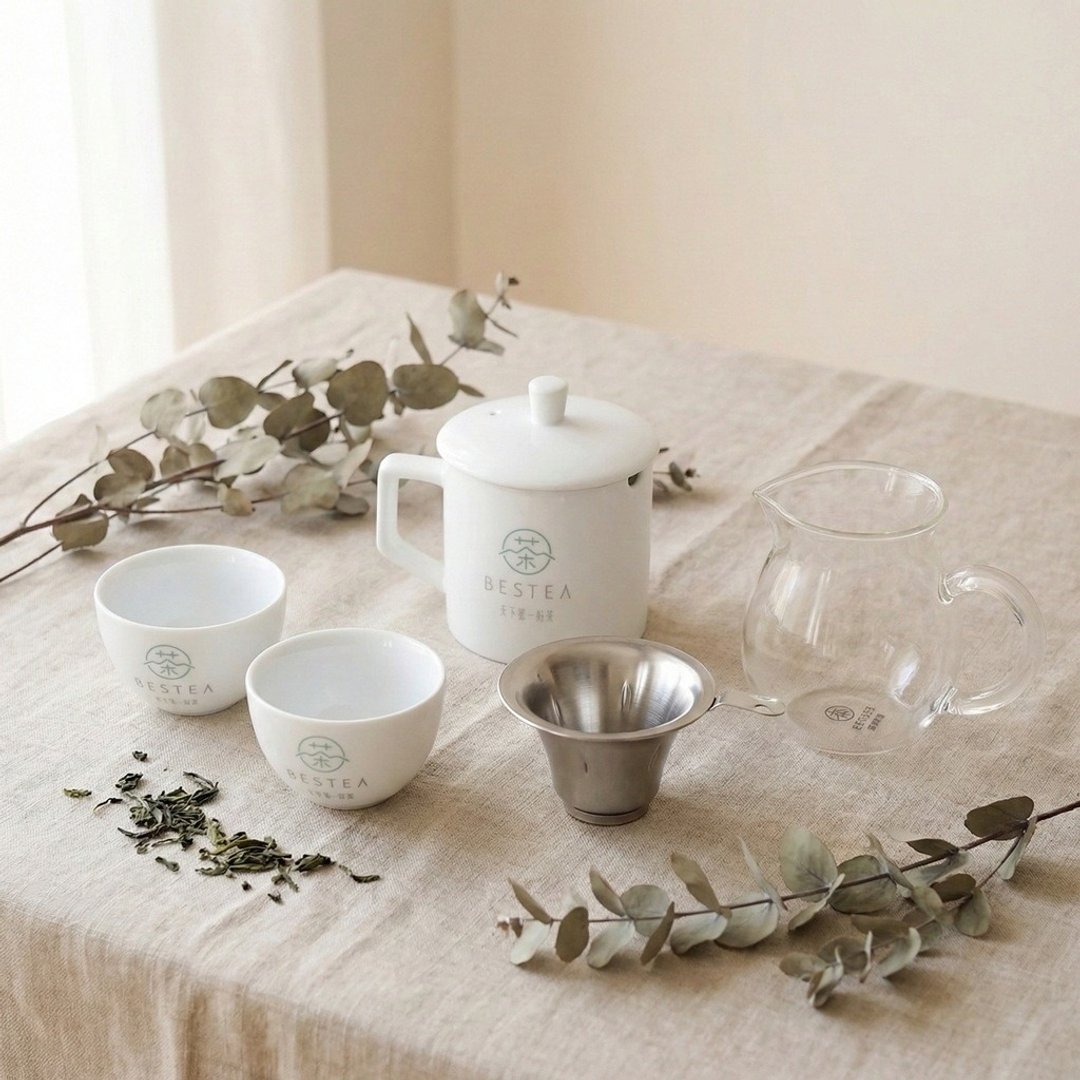 【天下第一好茶】好茶品鉴组 - 4件组 - 茶具/茶杯 - 瓷 