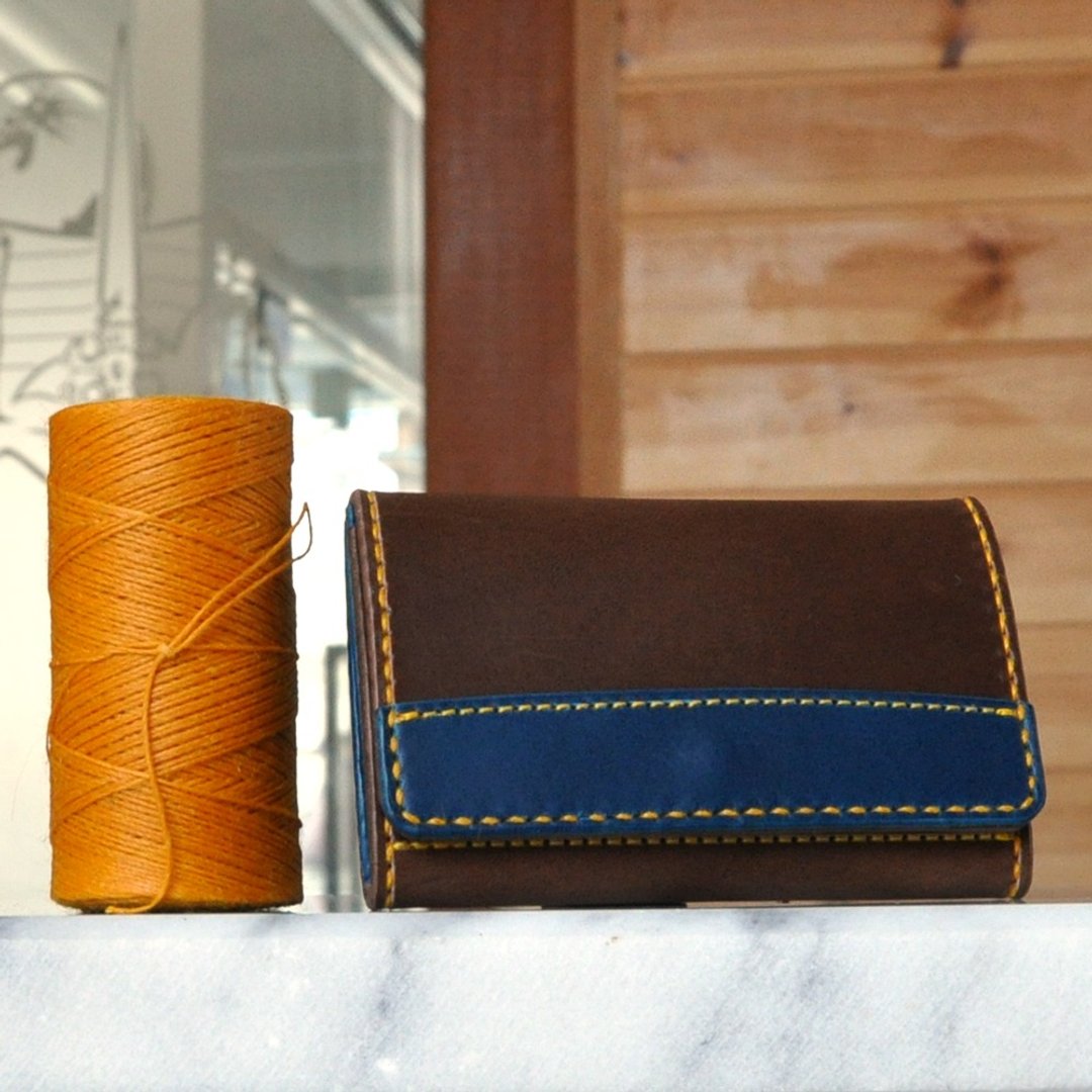 Simple card case No.1 Buttero - 名片夹/名片盒 - 真皮 多色