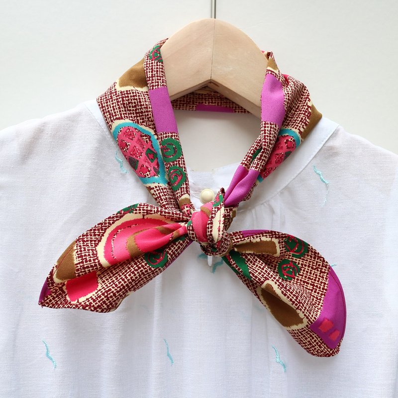 JOJA 日本老布制 领巾 / 发带 - 丝巾 - 其他人造纤维 多色