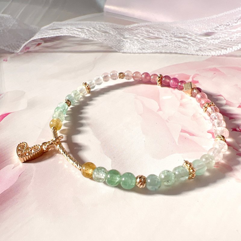 糖果碧玺 - 手链/手环 - 水晶 