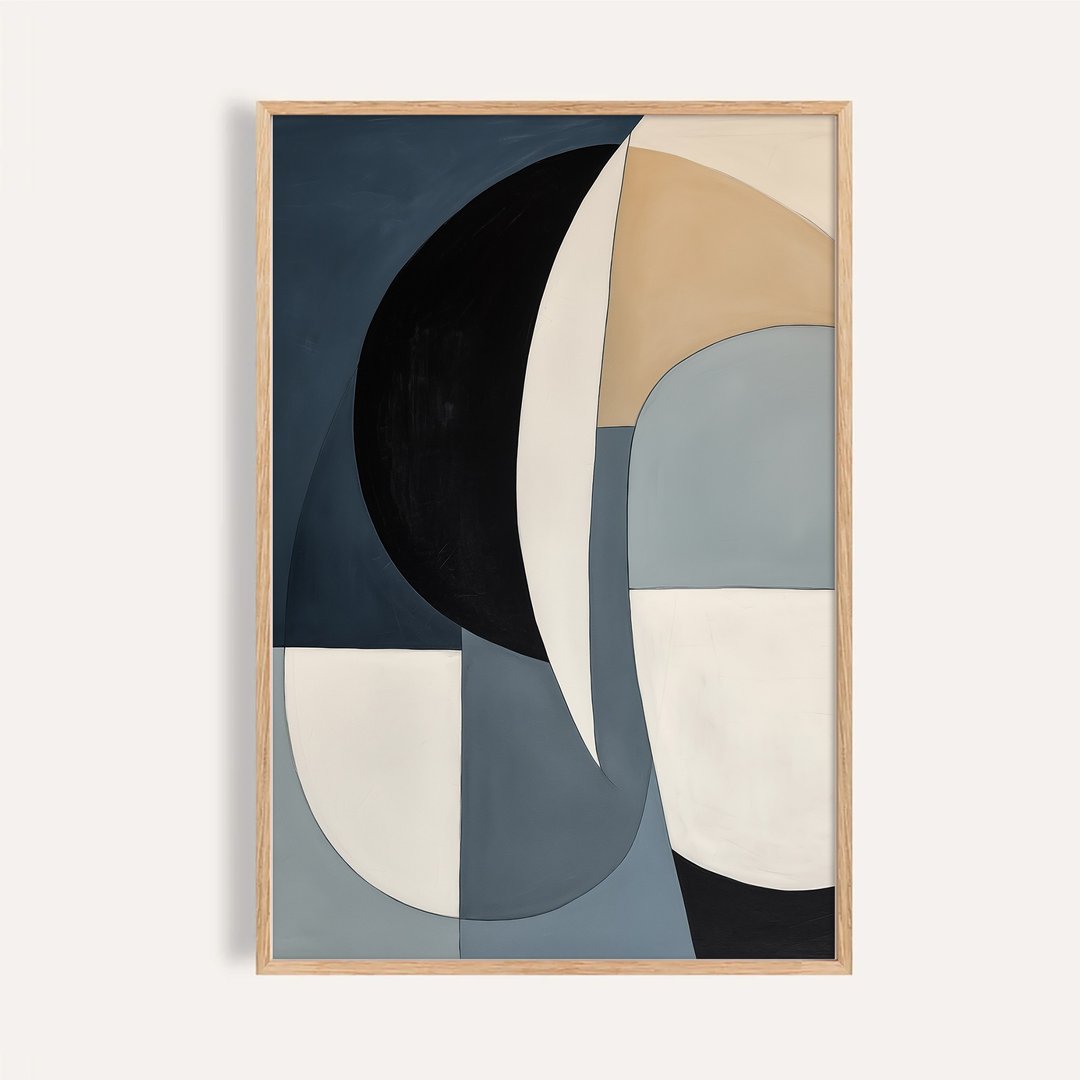 静谧几何 Silent Geometry / 当代抽象几何海报 / 无框画 挂画 - 海报/装饰画/版画 - 纸 