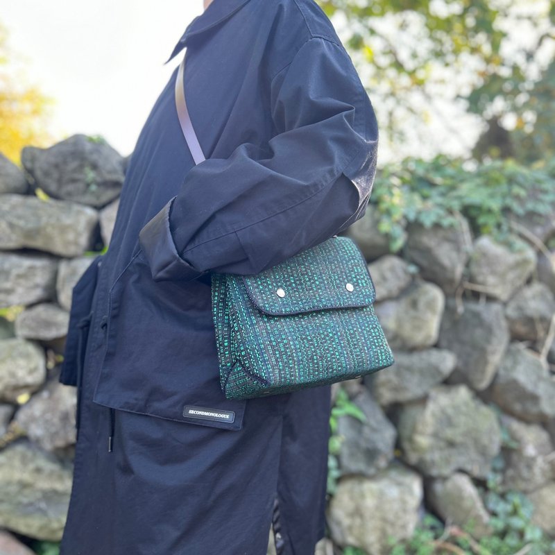 mini bag _ 漫步森林 - 手提包/手提袋 - 其他材质 绿色