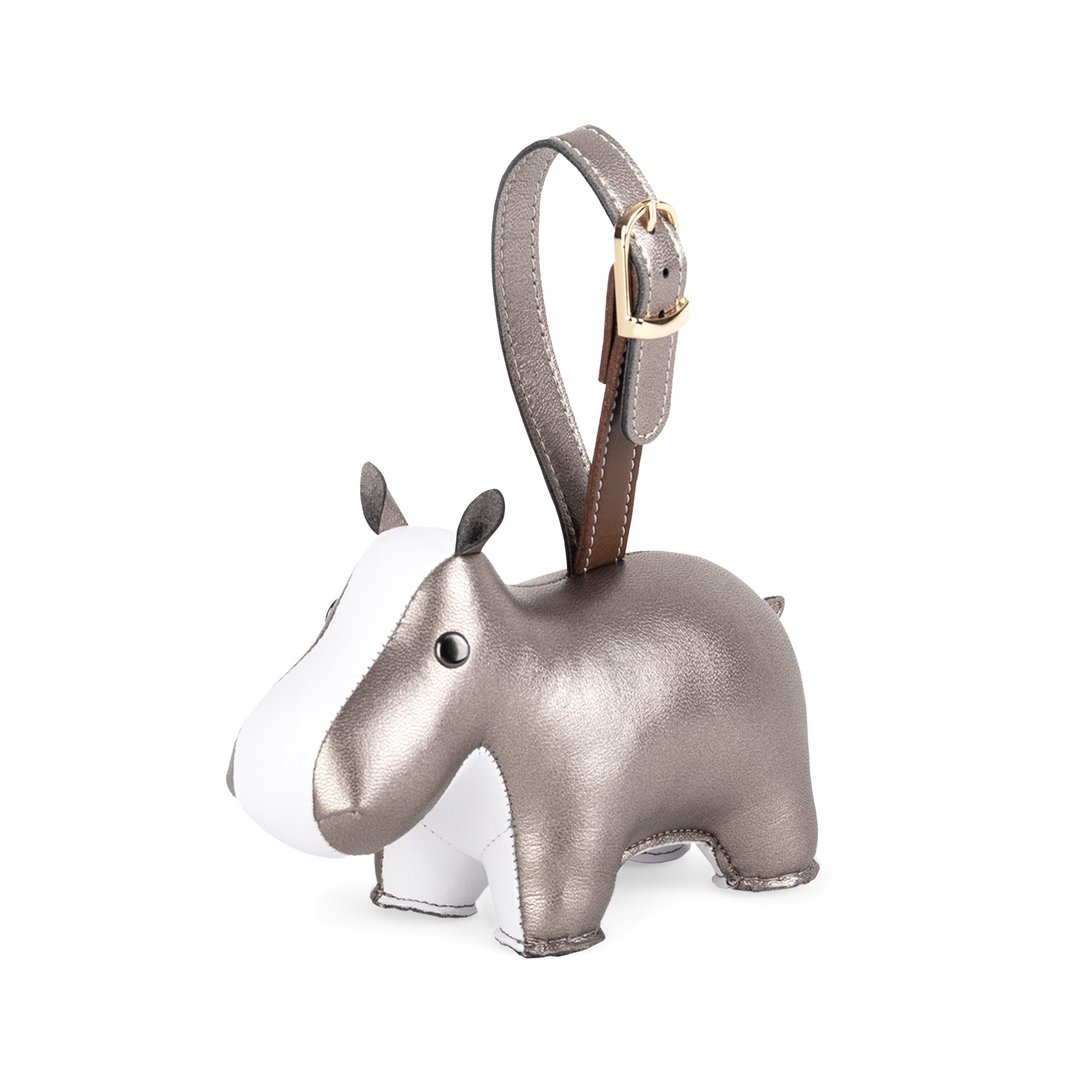 【直营限定款 绝版珍藏 吊饰】河马 Hippo 皮革挂饰 | 生日礼物 - 吊饰 - 人造皮革 