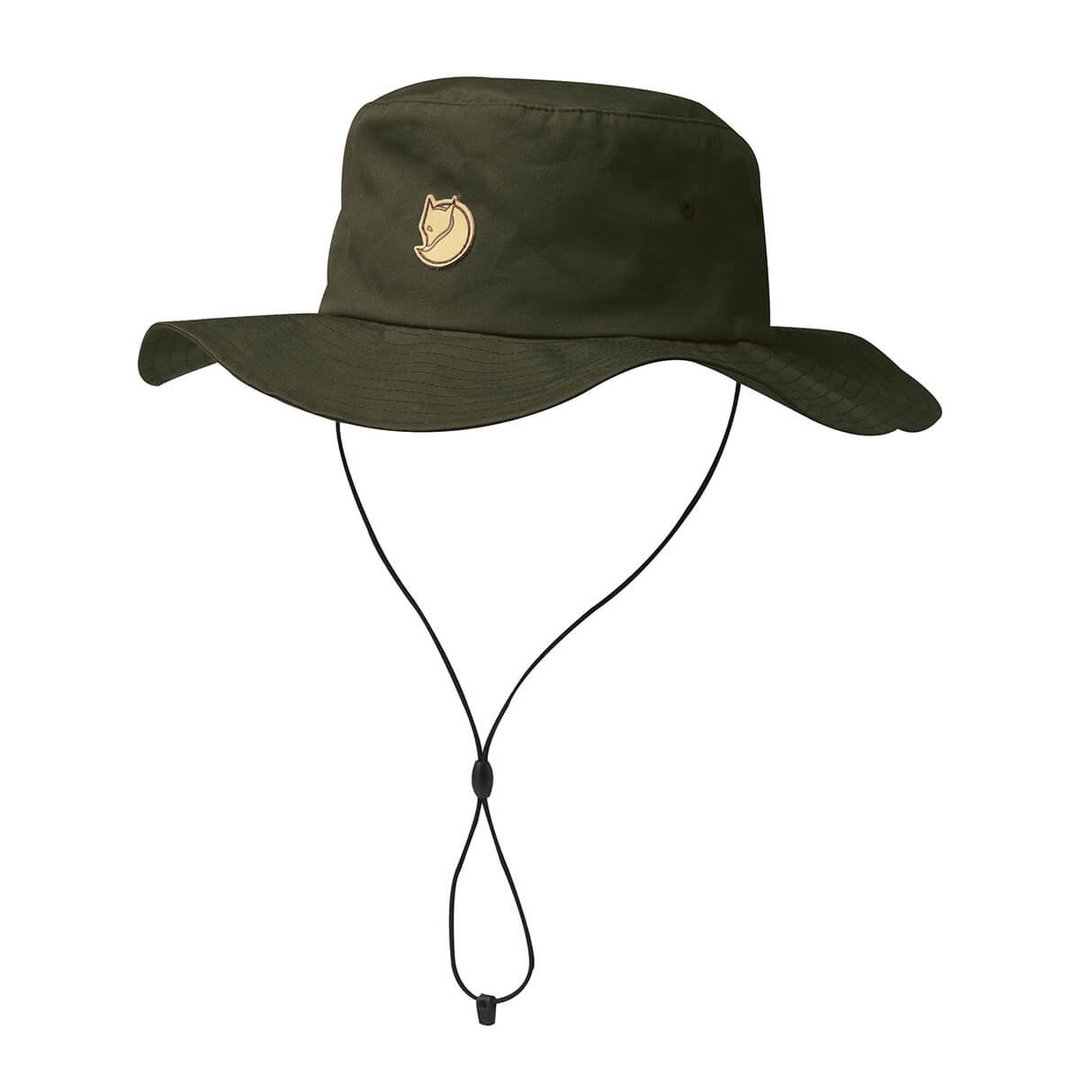 【Fjallraven 北极狐】Hatfield Hat 遮阳帽 深橄榄 - 帽子 - 聚酯纤维 绿色