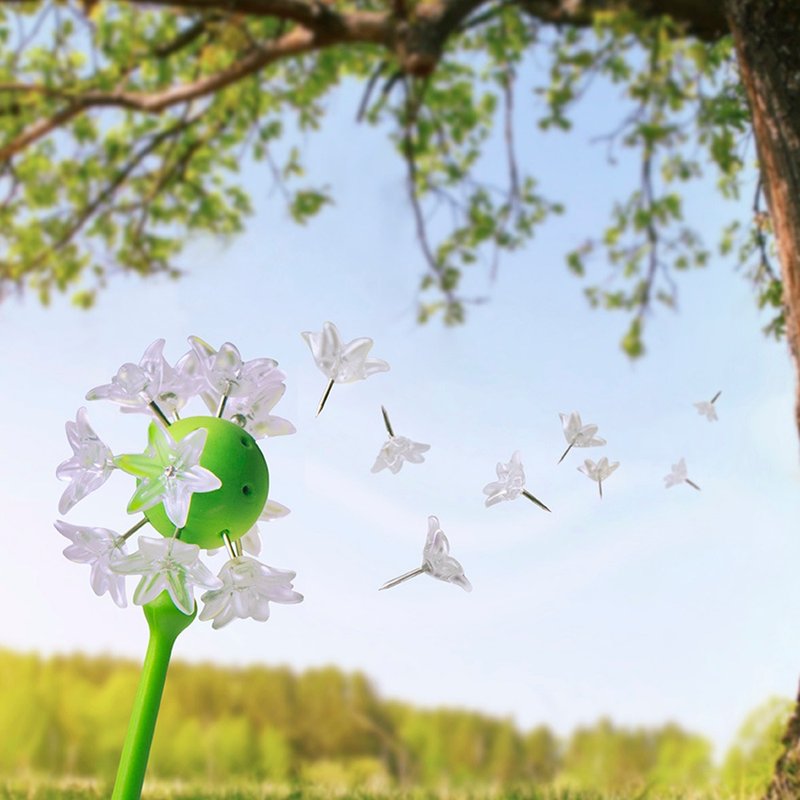 OTOTO 许愿蒲公英-大头针 - 其他 - 塑料 绿色