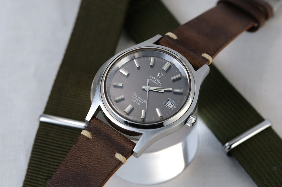 OMEGA Seamaster Cosmic 2000海马 38mm 男表 礼物 情人节 - 男表/中性表 - 不锈钢 银色